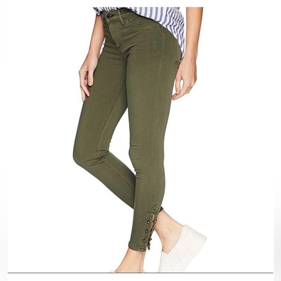Hudson army green Nico Pant - Picture 3 of 10